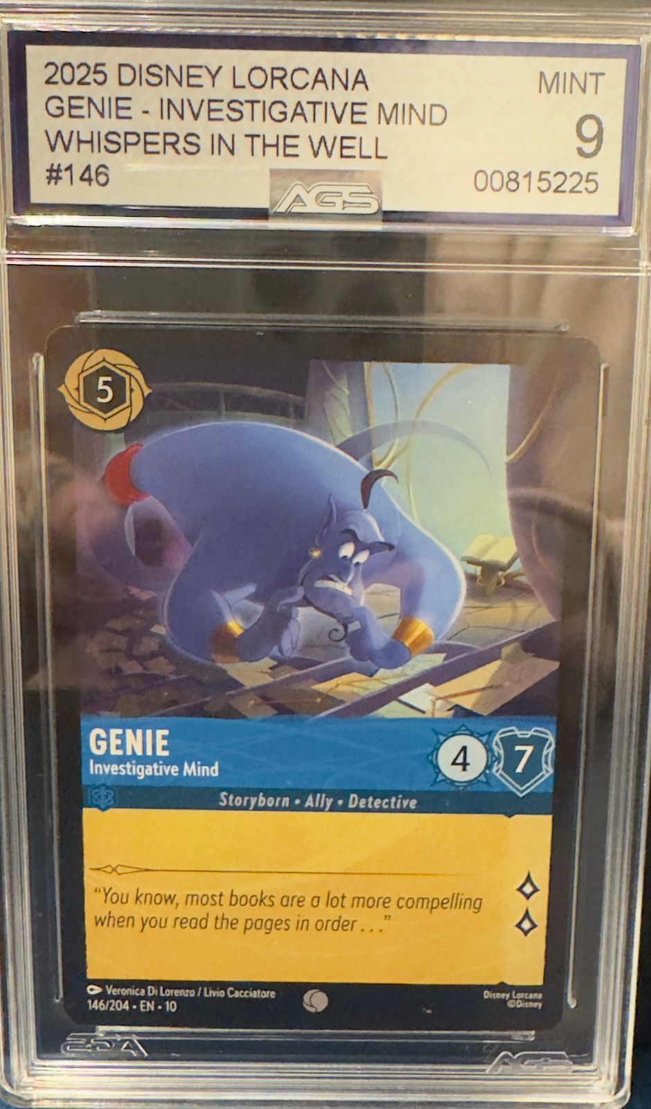 Genie AGS 9 (Lorcana)