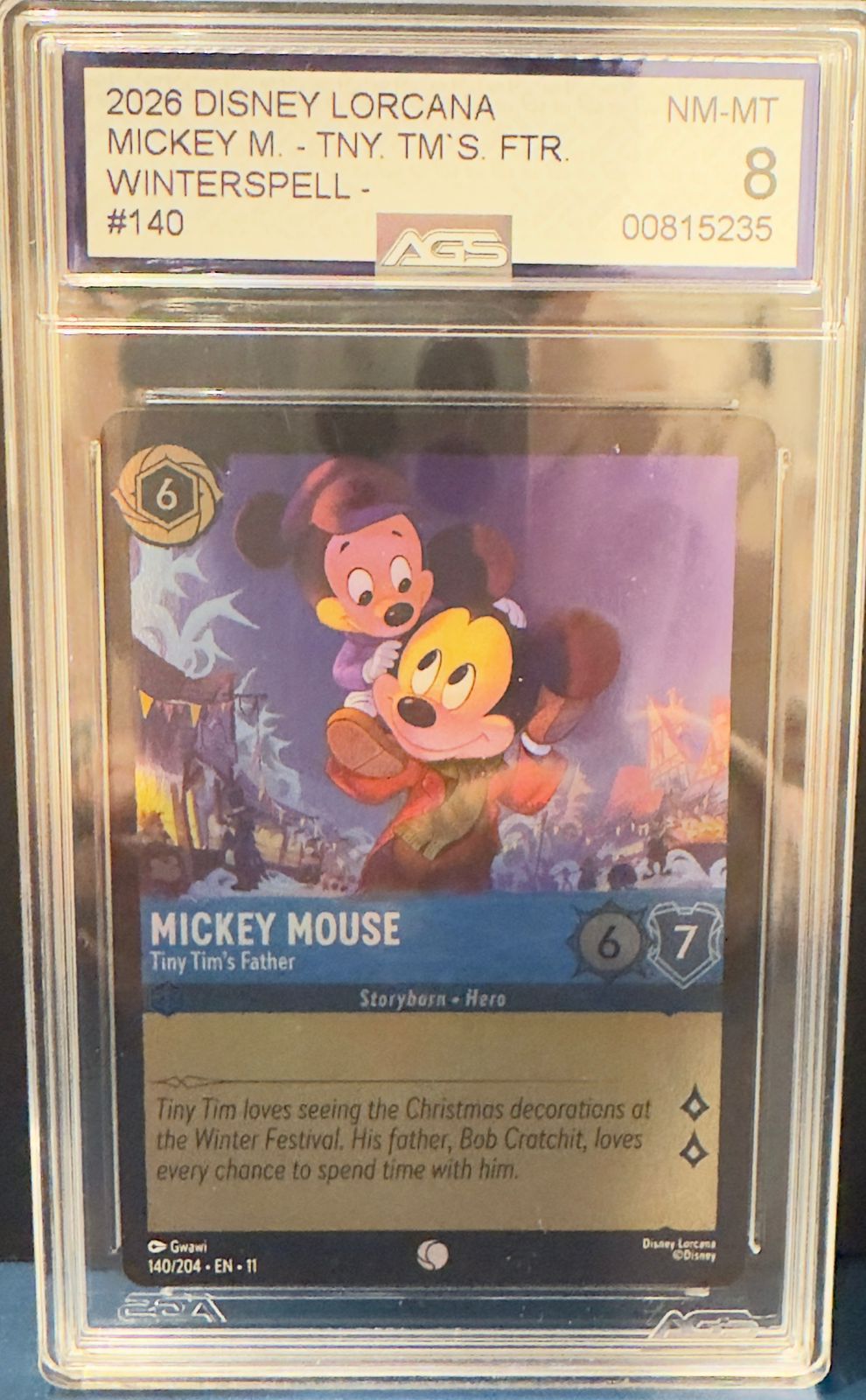 Mickey Mouse AGS 8 (Lorcana)