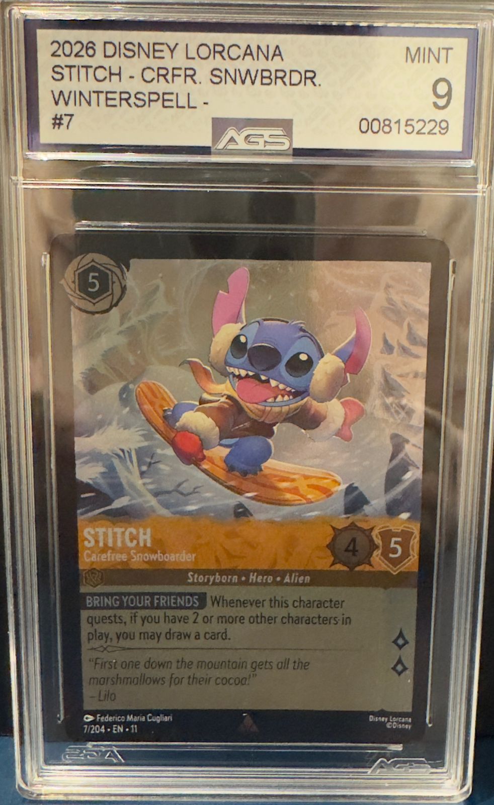 Stitch AGS 9 (Lorcana)