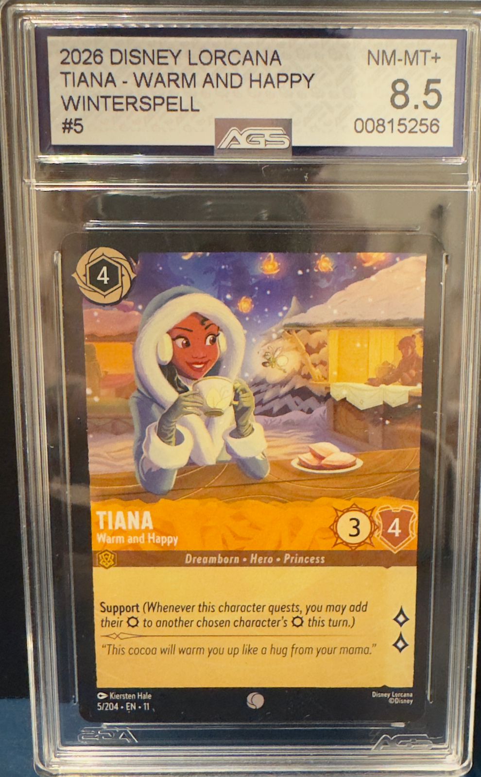 Tiana AGS 8.5 (Lorcana)
