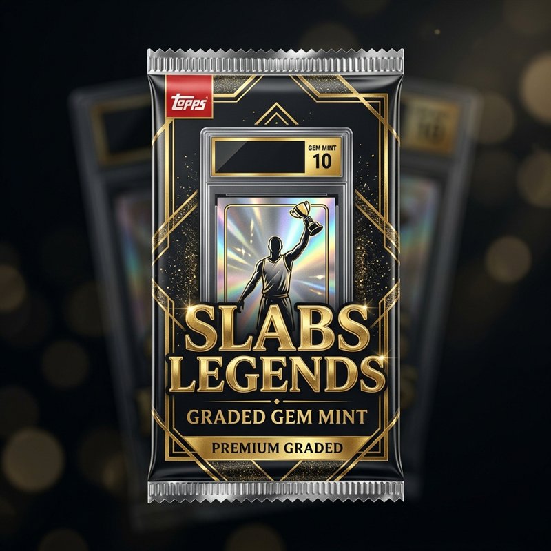Topps Slabs Graded — Lendas